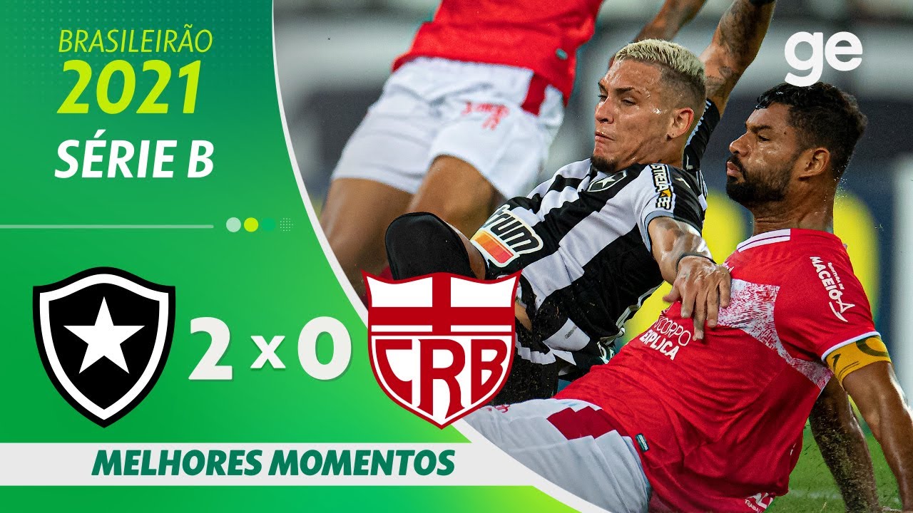 VÍDEO: Gols e melhores momentos da vitória do Botafogo sobre o CRB no Nilton Santos