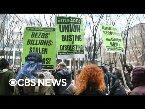 Leader of Amazon workers' union talks about NYC success