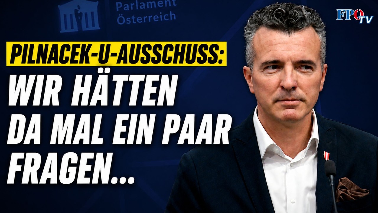 Pilnacek-U-Ausschuss: Wir hätten da mal ein paar Fragen…
