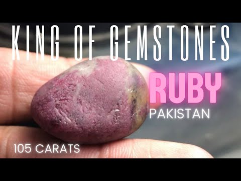 Ruby | King of Precious Stones | Gemstone Cutting, Faceting and Polishing | Cut 19.85 & 15.45 carats