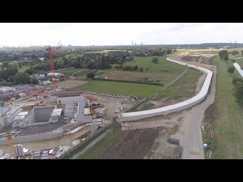 Emscher-Umbau Teil 6 - Kanalverlegung (AKE) vom Pumpwerk Oberhausen zum Klärwerk Emschermündung