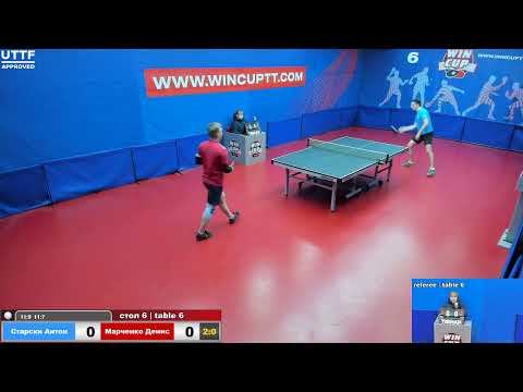 Старски Антон 3-0 Марченко Денис  Восток 8  27.12.2020 Прямой эфир . Зал 6