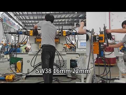 sw38 double hand pipe bending machine 16m 22mm diameter