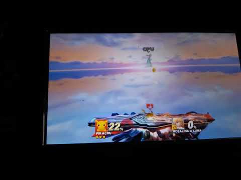 SSB4: Pikachu vs. Rosalina and Luma