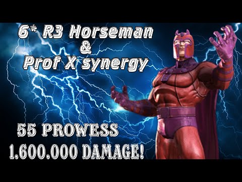 6* R3 Red Magneto Damage Showcase | Horseman & Prof X Synergy