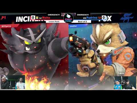 Molto (Fox) vs Padrino (Incineroar) - Losers Pools - Emergency: Run That Back!