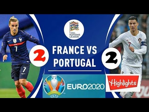 Portugal Vs France 2-2 All Extended Highlights & Goals Uefa Euro 2020