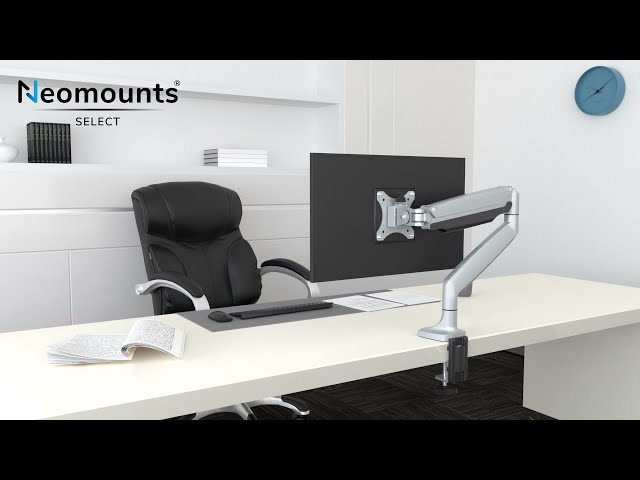 Vidéo teaser pour Neomounts NM-D750SILVER monitor desk mount