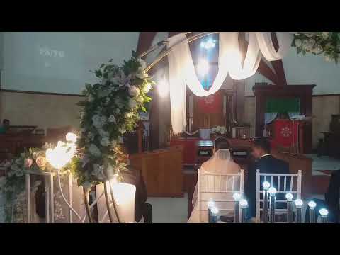 VG Kaum BPK ryn 7. GMIT Maranatha Oebufu. Pemberkatan nikah Dekris Menno dan Jhen Sae