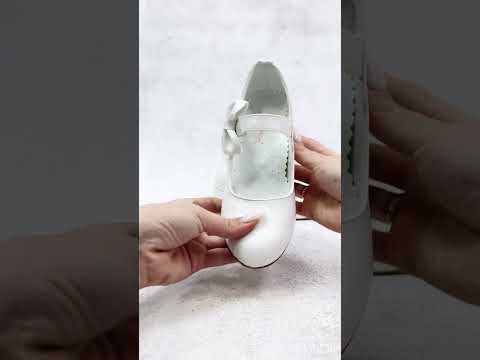 Туфли для девочки на лепучке нарядные на каблуке Размеры 31-36 - фото 1 - id-p2906561464