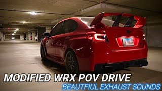 Modified WRX POV Drive! (Amazing Exhaust and Induction Sounds)