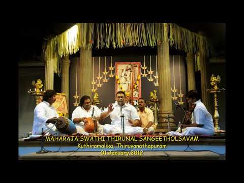 Sanjay Subrahmanyan - Kuthiramalika, Thiruvananthapuram ( Swathi Sangeetholsavam ) 01.January.2012