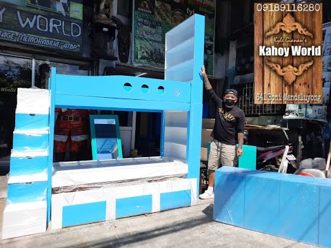 KAHOY WORLD the #1 customized furniture shop in the Philippines! ( Double Deck, Loft Bed ) UNDAS EP