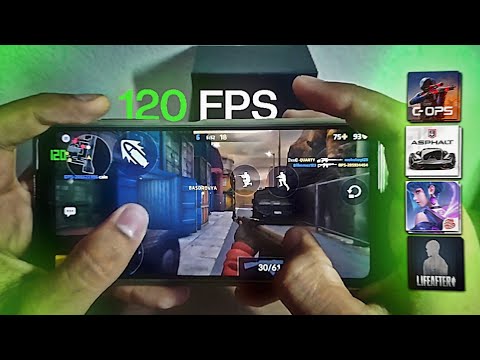 TESTE DE JOGOS NO POCO X3 PRO A 120 FPS!! (CRITICAL OPS, ASPHALT 9, CYBER HUNTER E LIFEAFTER)
