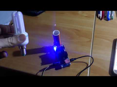 Bobina Mini Tesla Coil Plasma Speaker Kit