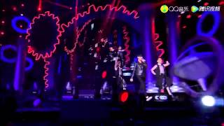 2015.03.25 QQ音乐年度盛典 李宇春 《酷》 +《什么》rap +《Dance To The Music》 （官方版）Li Yuchun Chris Lee