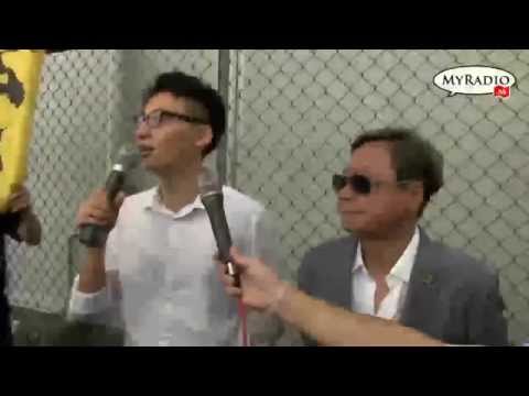 黃毓民 毓民踩場 150820 ep716 p1 of 3 四眼哥哥繼續抗爭 呼籲讀書充實自己