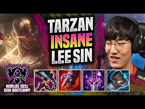LNG TARZAN vs RED AEGIS! 🔥WORLDS BOOTCAMP EUW🔥 - LNG Tarzan Plays Lee Sin JUNGLE vs Qiyana! |