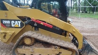 Cat 299D Cab Features Walkaround