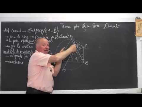 1/2 Lectia 1045 Recapitularea notiunilor de baza de la capitolul cerc - Probleme diverse - Clasa 7