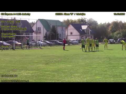 KS Żupawa 4-4 LZS Jadachy (2-3 Walski Dawid) 10.10.2021 / Klasa B