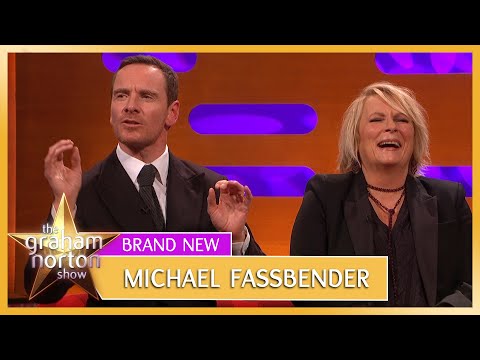 Michael Fassbender & Jennifer Saunders BOTH Fell Asleep on Set | The Graham Norton Show