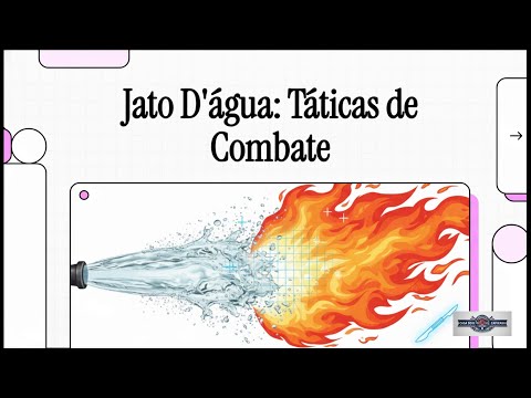 24 - Táticas de Combate a Incêndios com Jato D'água