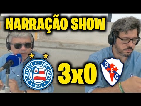 Narration Show on Another Triumph for the Steel Squad - Bahia 3x0 Galícia [Baiano Championship 2026]
