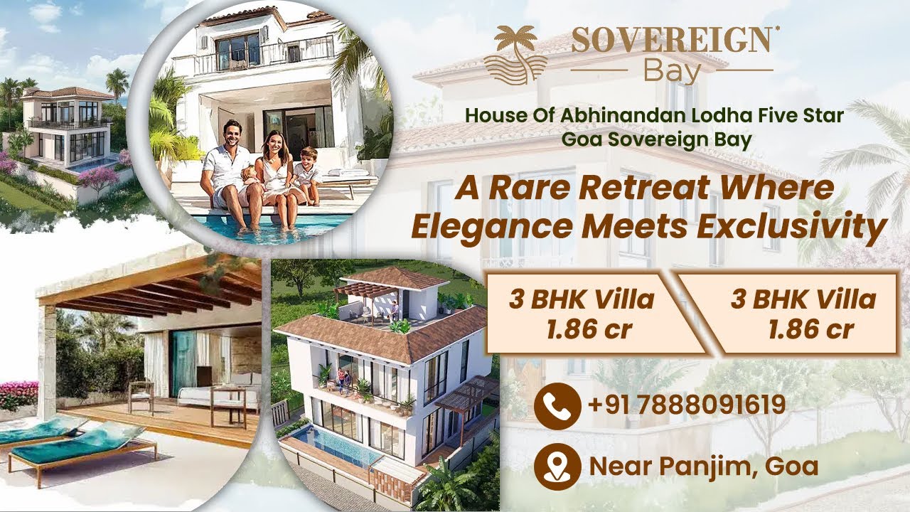 Sovereign Bay Goa Villas Abhinandan Lodha Plots Hoabl