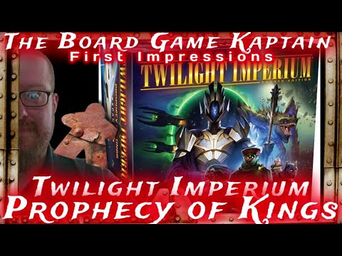 Twilight Imperium Prophecy of Kings First Impressions