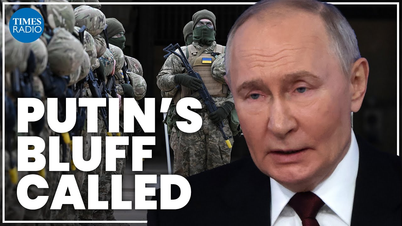 Putin's bluff called as Britain plan to send troops to Ukraine