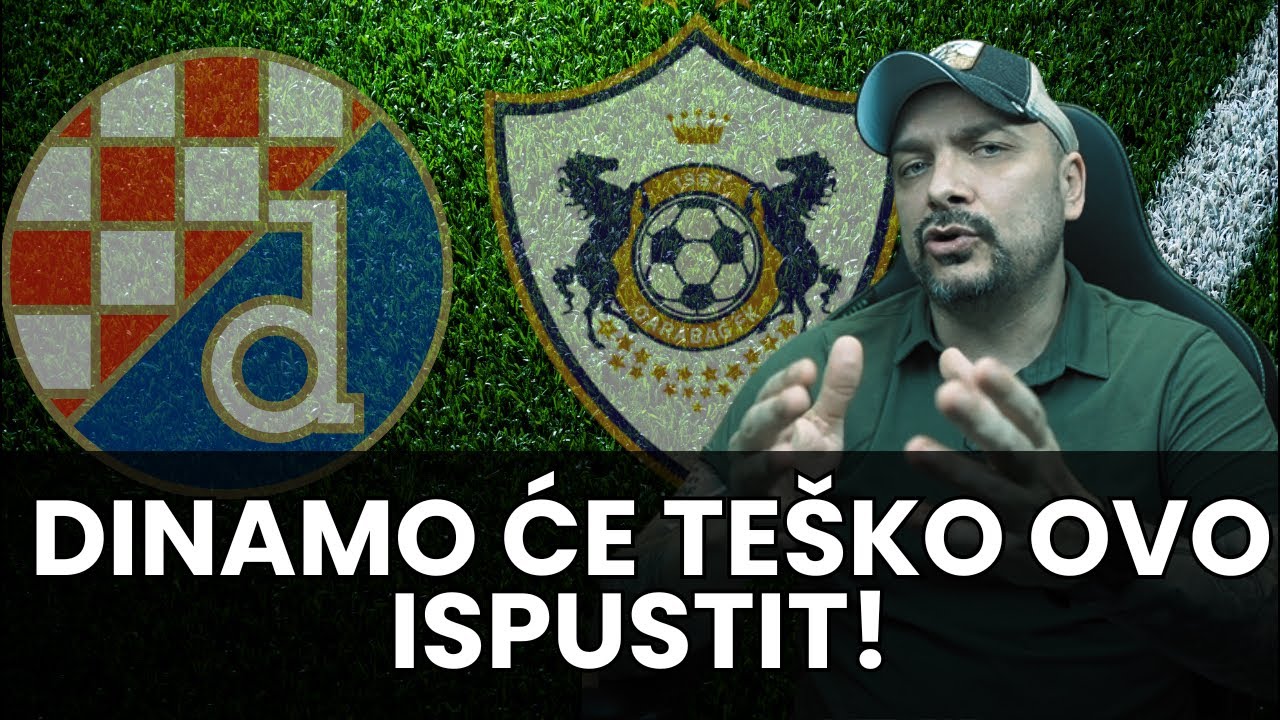 DINAMO vs QARABAG 3:0! DINAMO ZAGREB VJEROJATNO U LIGI PRVAKA!
