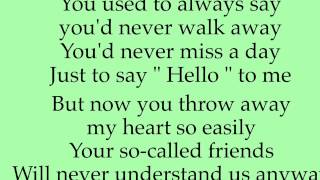 Brooke Hyland: Mean to me - Lyrics