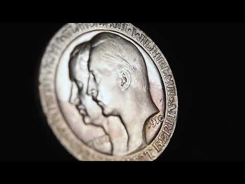 Coin, German States, PRUSSIA, Wilhelm II, 3 Mark, 1910, Berlin, MS(60-62)