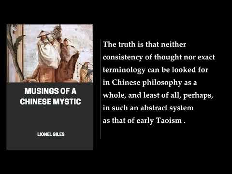 Musings of a Chinese Mystic ⭐ By Lionel Giles. FULL Audiobook