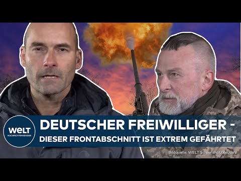 KRIEG IN UKRAINE: Düstere Prognose von deutschem Kämpfer - An dieser Stelle könnte die Front brechen