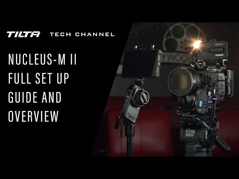 Nucleus-M II 렌즈 매핑 화면 — 포커스 거리 표시