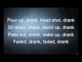 "Swimming Pools" (Drank) Kendrick Lamar Lyrics ...
