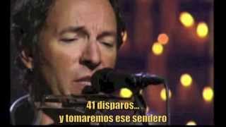 AMERICAN SKIN ( Bruce Springsteen)  subtitulos en español