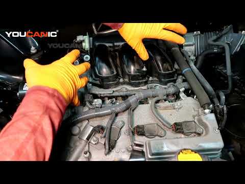 2014-2019 Toyota Highlander – Engine Top Components Location