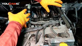 2014-2019 Toyota Highlander - Engine Top Components Location