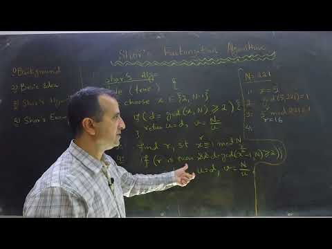 Quantum Computing:  Breaking Cryptography Using Shor's Factoring Algorithm