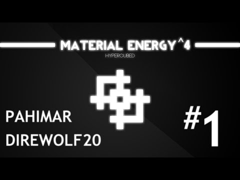 Material Energy^4 with Direwolf20 - Episode 01