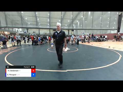 88 Lbs Round 2 - Hunter Anderson, Idaho Vs Gavin Pongsai, California A1dc