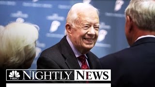 President Carter Looked Us in the Eye Today and Smiled | NBC Nightly News