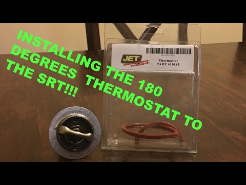 WHY YOU SHOULD BUY A 180 DEGREES THERMOSTAT FOR YOU SRT8