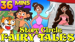 Cinderella, Rapunzel, The Jungle Book & Other Story Circle Fairy Tales! 📚 Cool School Compilation