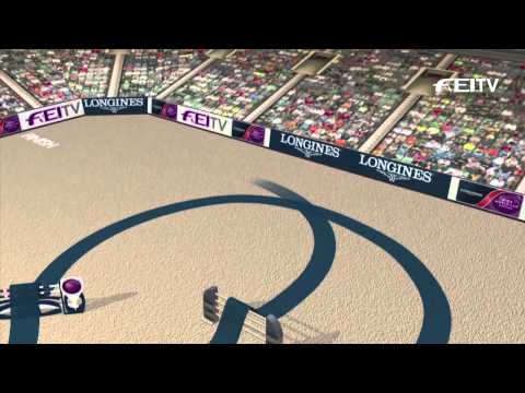 Longines FEI World Cup™ Jumping Final 2014 - Lyon - Final III Round 2 Course