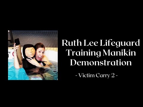 Ruth Lee Lifeguard Training Rescue Adult Manikin | Victim Carry 2 | Product Demo | Mannequin