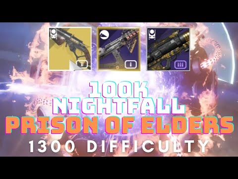 100k Nightfall Ordeal Prison of Elders Legend (1300) Difficulty